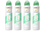 4 Dove Dry Sprays