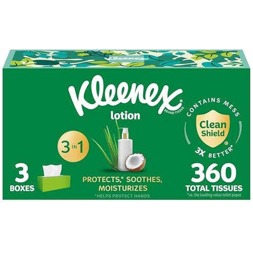 Kleenex Facial Tissues 3-Pack
