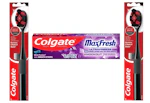 1 Colgate Toothpaste and 2 Colgate Toothbrushes