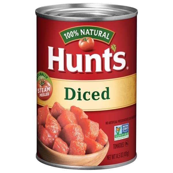 2 Hunt's Diced Tomatoes