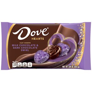 2 Dove Chocolate Hearts Bags