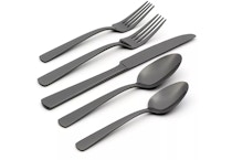 Oneida Black Flatware Set