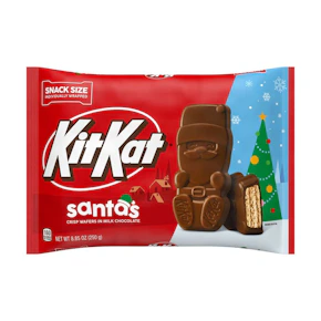 2 Kit-Kat Santa Candy Bags