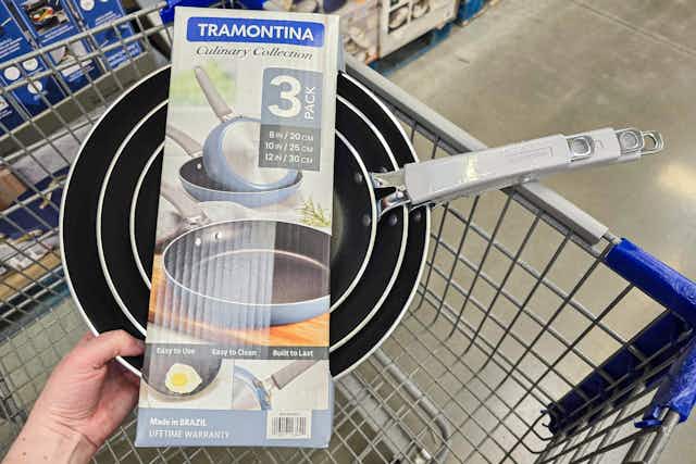 Tramontina Frying Pan 3-Pack, Only $24.98 at Sam's Club (Reg. $29.98) card image