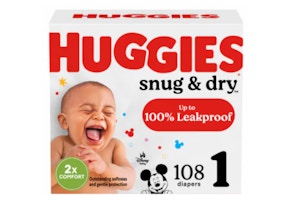 2 Huggies Diaper Boxes