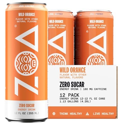 ZOA Energy Drinks 12-Pack