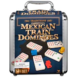 Cardinal Mexican Train Dominoes Set