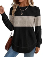Women's Long Sleeve Tunic Sweater