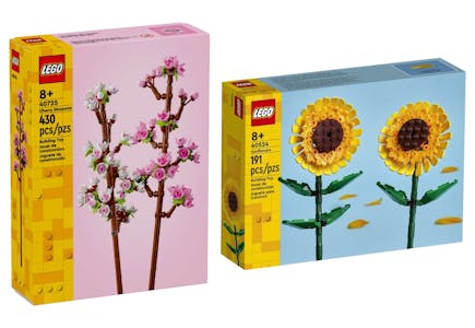 2 Lego Florals Sets