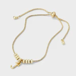 A New Day Initial Bolo Bracelet