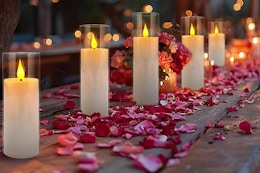 YOROXRG Flameless Candles