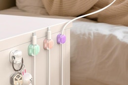 cord clips on the side of a table