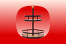 threshold 2-tier revolving spice rack