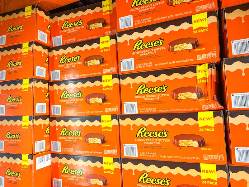 boxes of reeses ice cream bars