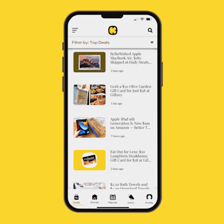 gif showing how to set up alerts in the KCL app