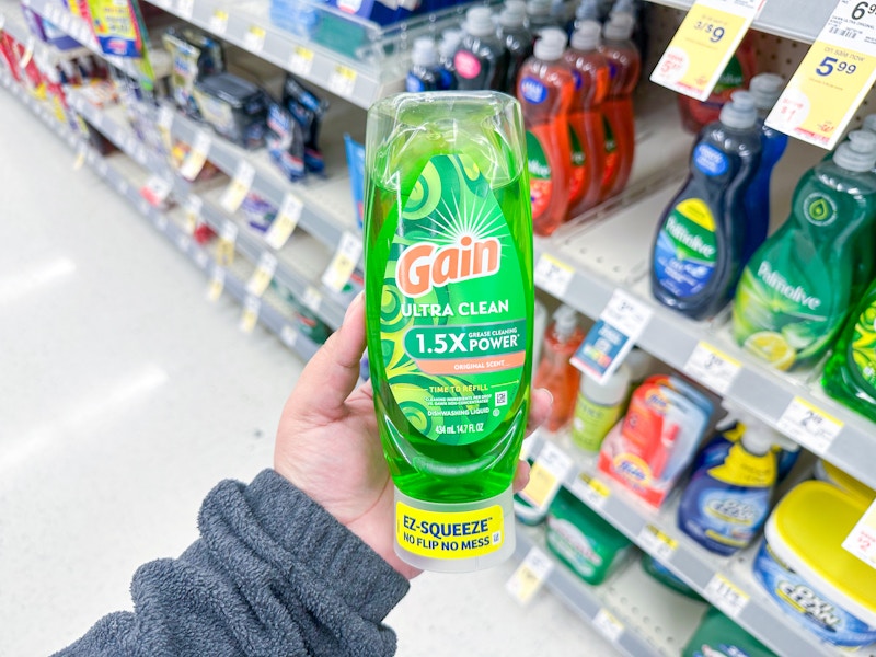 gain dish soap walgreens