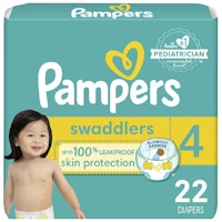 2 Pampers Diapers