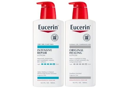2 Eucerin Lotions