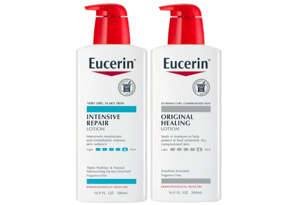 2 Eucerin Lotions