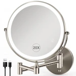 Magnifying Mirror with Lights