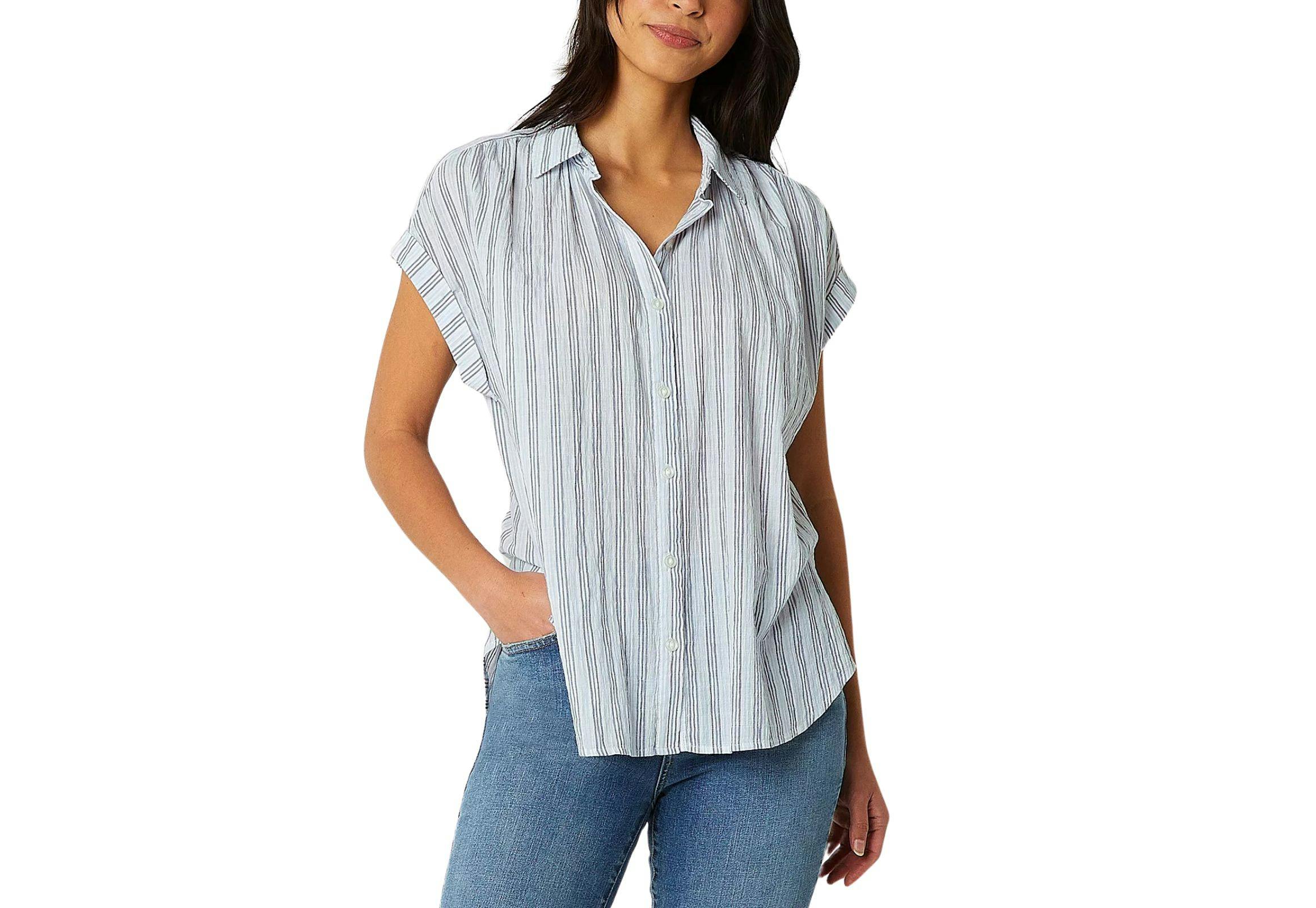 a.n.a. Women's Camp Shirt