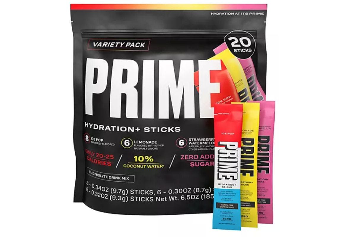 Prime Hydration+ Electrolyte Powder Mix Sticks