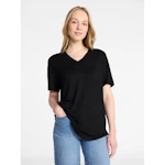 Time and Tru Women's V-Neck Tunic Tee