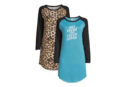 Lissome Women’s Sleep Shirt Set