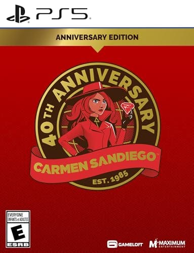 Carmen Sandiego 40th Anniversary PS5
