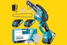 Cordless Chainsaw Set
