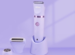 a purple bikini trimmer