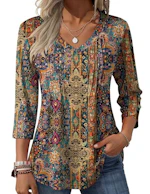 Women's 3/4 Sleeve Top