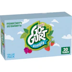 2 Yoplait Go-Gurt Yogurt Boxes