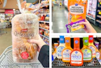 bread cheese dressing collage