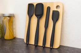 Silicone Spatula Set, Only $3.99 With Amazon Promo Code card image