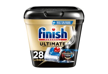Finish Ultimate Dishwasher Pacs