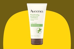 Aveeno Positively Radiant Skin Brightening Exfoliating Daily Facial Scrub