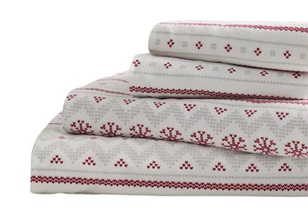 Cuddl Duds Flannel Sheet Set