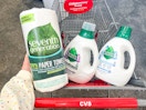 seventh generation products in a cvs cart