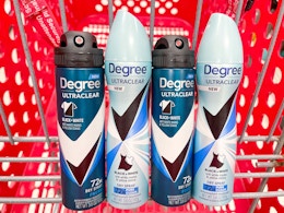 Degree Antiperspirant and Deodorant Spray, Only $1.28 Each at Target card image