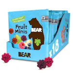 BEAR Fruit Snack Minis 18-Pack