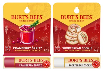 2 Burt's Bees Lip Balms