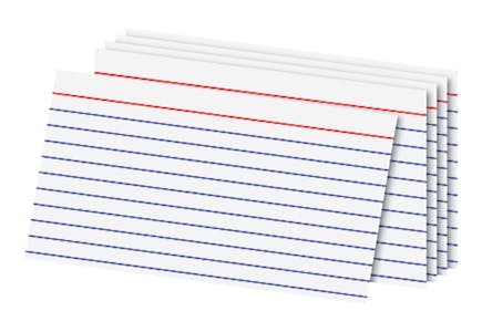 Office Depot Index Cards