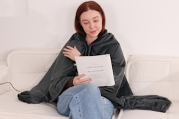 Portable Heated Blanket Shawl