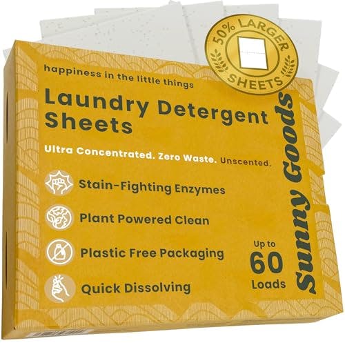 Laundry Detergent Sheets
