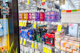 body sprays and fragrances on display