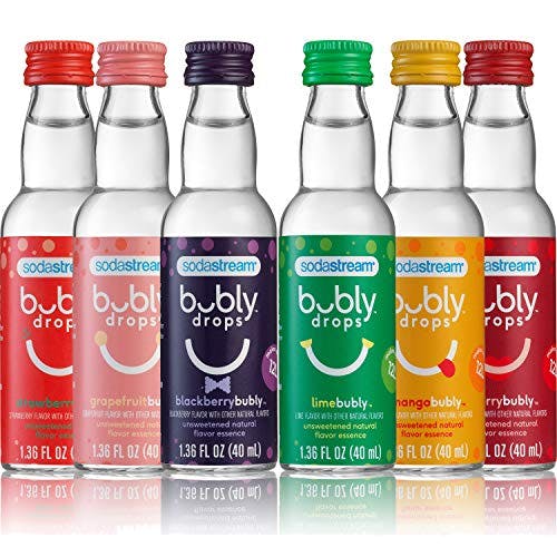 SodaStream Bubly Fruit Drops 6-Pack