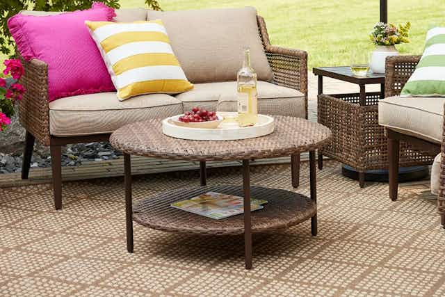  Sonoma Goods For Life Wicker Table, as Low as $38.99 at Kohl's (Reg. $150) card image