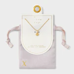 A New Day Initial Pendant Necklace