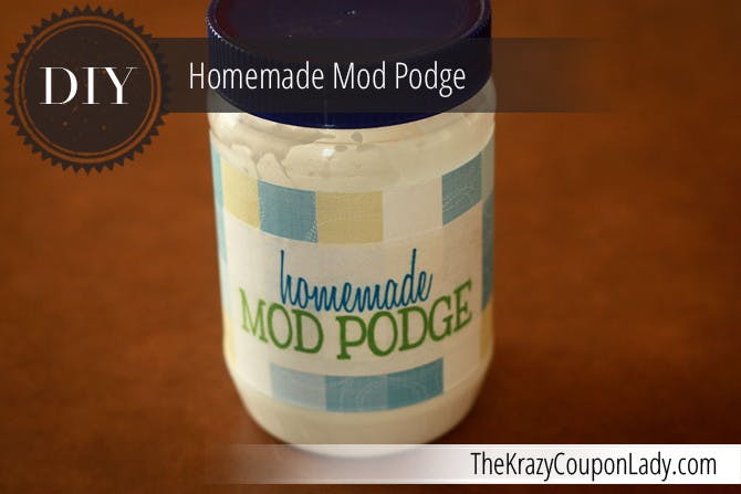 Make Your Own Mod Podge and Save!